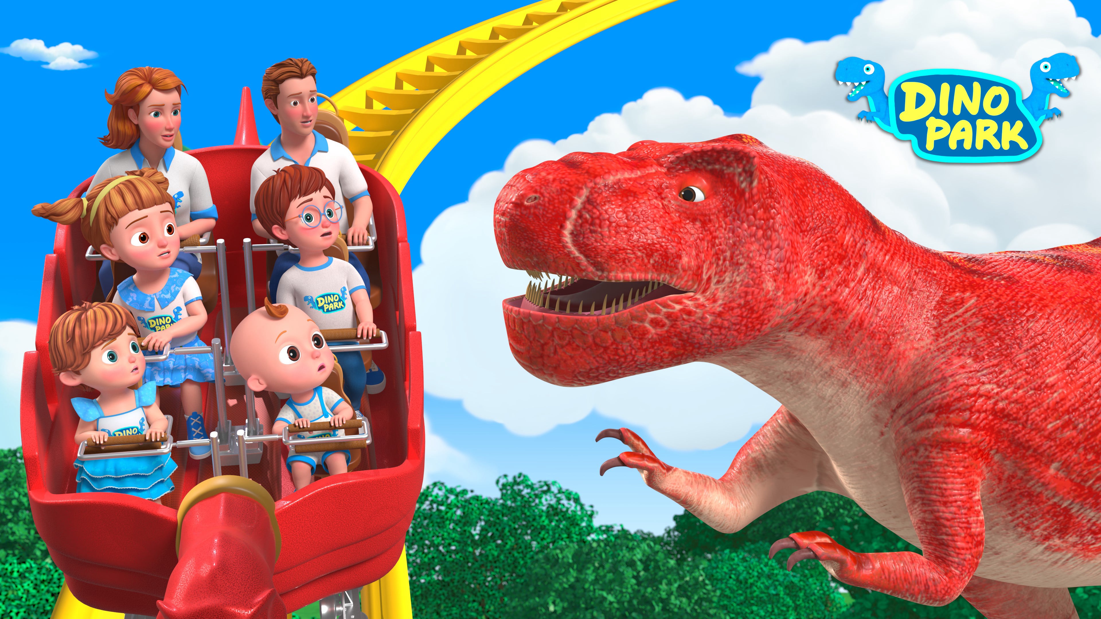 Emma and Joey (Formerly Beep Beep) visit to a Dino Park