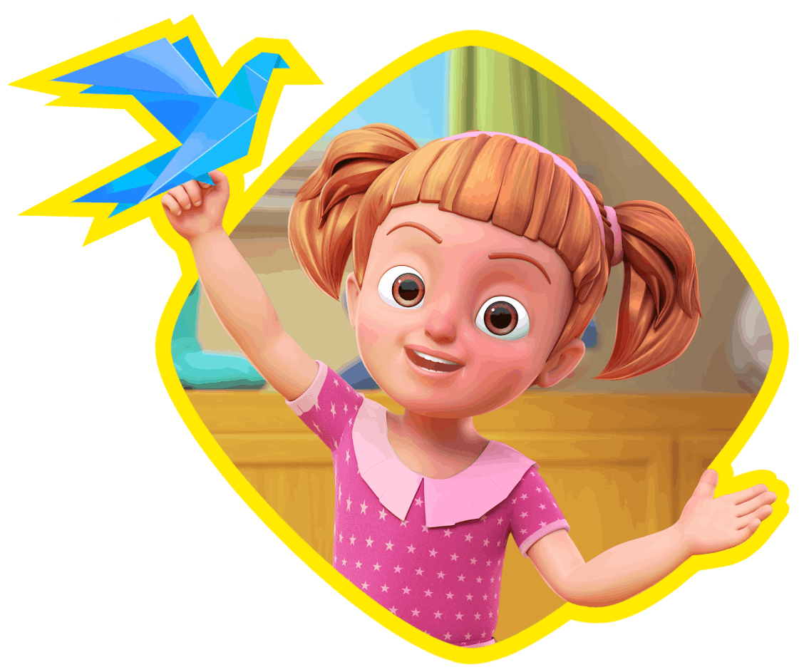 Jinni the magical friend from Emma and Joey Baby Songs - Helping kids learn through magic and music