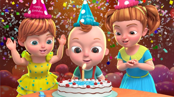 Joey birthday song from Emma And Joey Nursery Rhymes